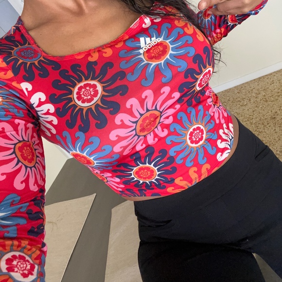 Farm Rio Addidas Tops - Farm Rio x Adidas Top - Small